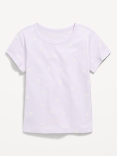 Printed Softest Short-Sleeve T-Shirt for Girls