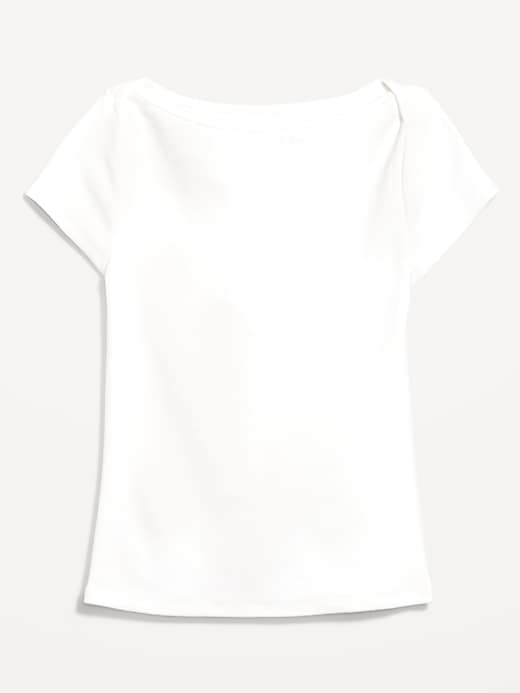 Image number 4 showing, Snug Boatneck T-Shirt