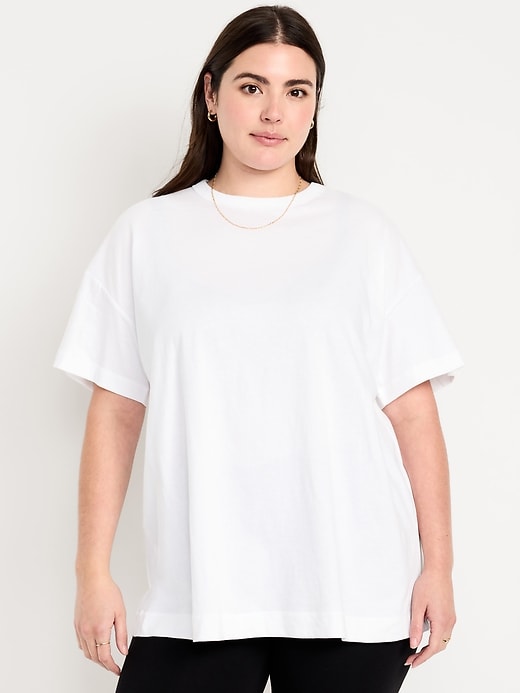 Image number 5 showing, Oversized EveryWear Tunic T-Shirt