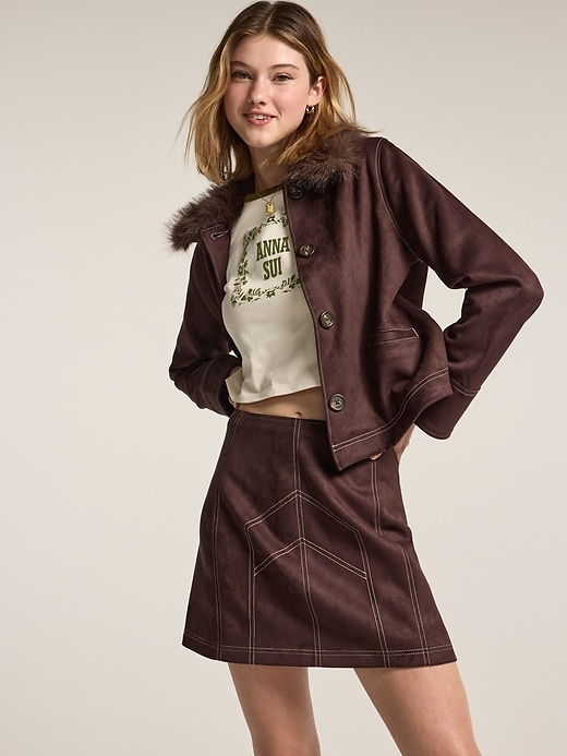 Image number 3 showing, Old Navy x Anna Sui Ringer Tee