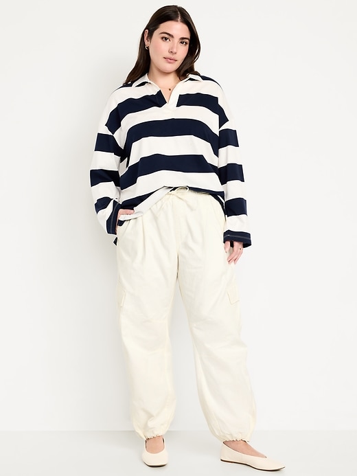 Image number 5 showing, Pull-On Barrel Cargo Pants