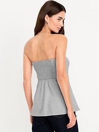 Image number 2 showing, Fitted Strapless Top