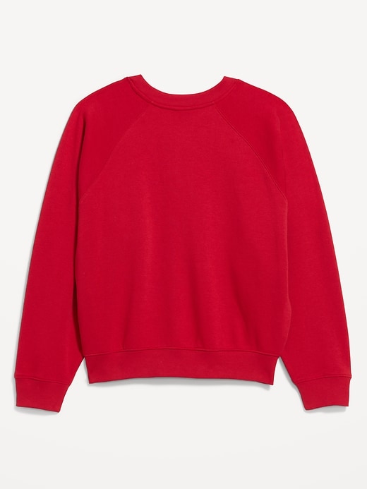 Image number 2 showing, College Crew-Neck Sweatshirt for Women