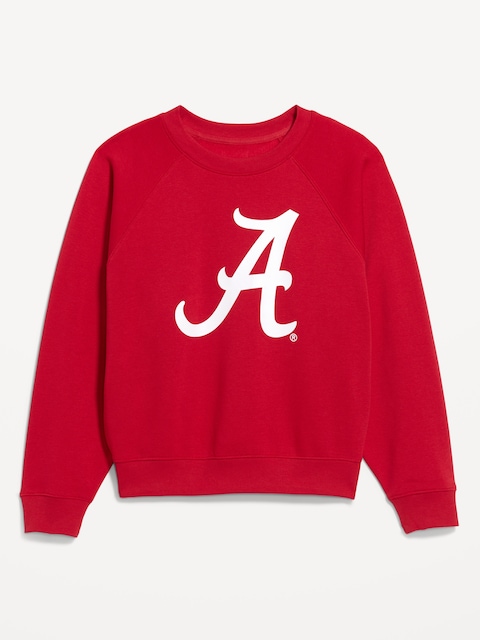 NCAA Crew-Neck Sweatshirt for Women