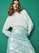 SoSoft Crew-Neck Sequin Sweater - image 2