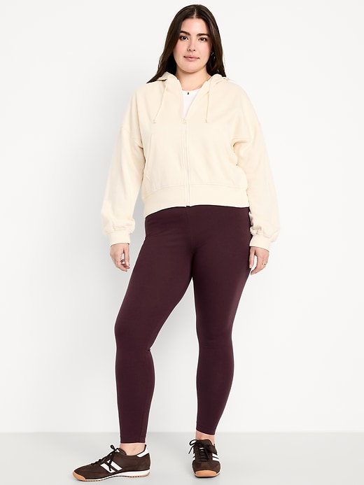 Image number 4 showing, High-Waisted Jersey Fashion Layering Leggings