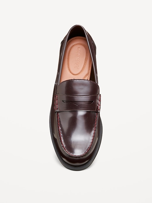 Image number 2 showing, Faux-Leather Loafers for Men