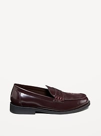 Image number 3 showing, Faux-Leather Loafers for Men