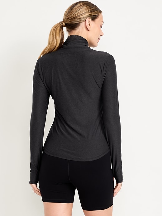 Image number 2 showing, CloudMotion Funnel Neck Top