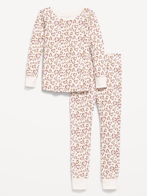 Printed Snug-Fit Pajama Set for Toddler & Baby