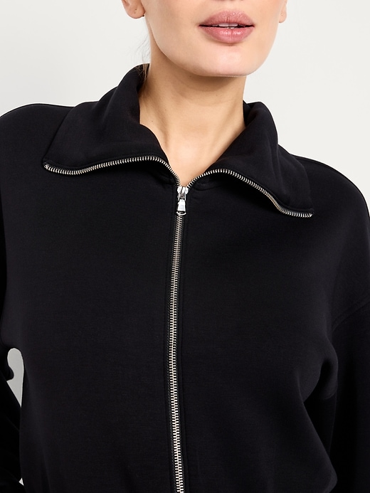 Image number 5 showing, Bounce Fleece Zip Jumpsuit
