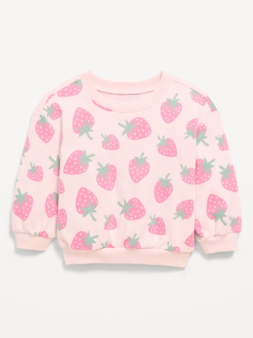 Image number 1 showing, Printed Crew-Neck Sweatshirt for Baby
