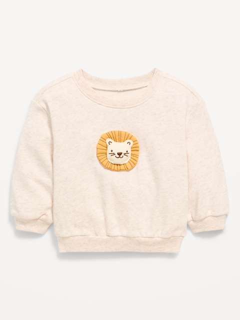 Printed Crew-Neck Sweatshirt for Baby