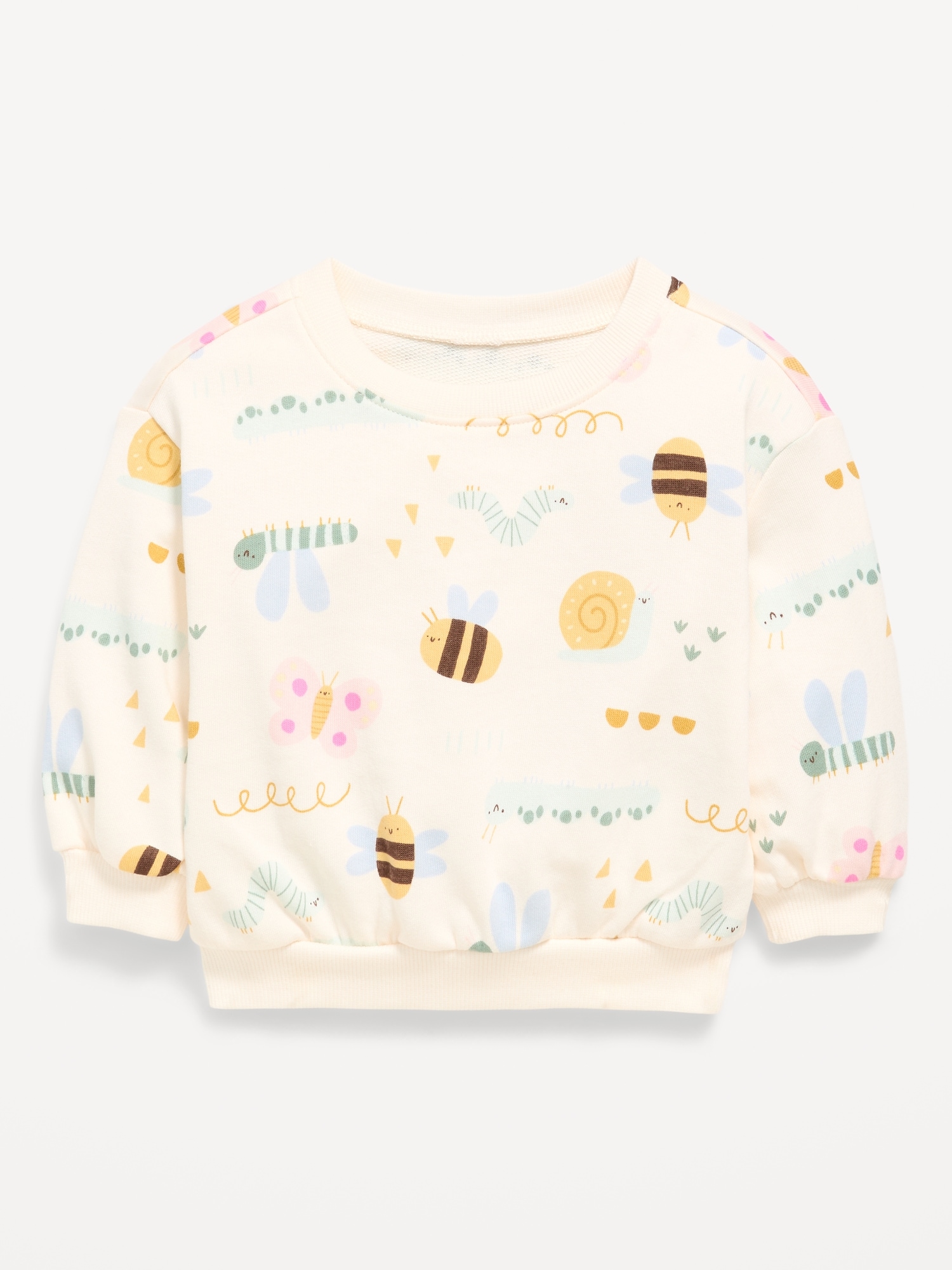 Printed Crew-Neck Sweatshirt for Baby