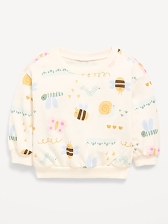 Printed Crew-Neck Sweatshirt for Baby