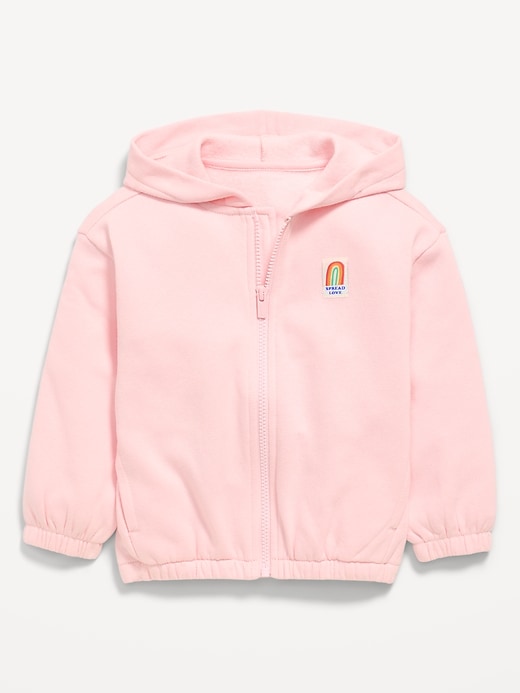 Image number 1 showing, Full-Zip Hoodie for Toddler Girls
