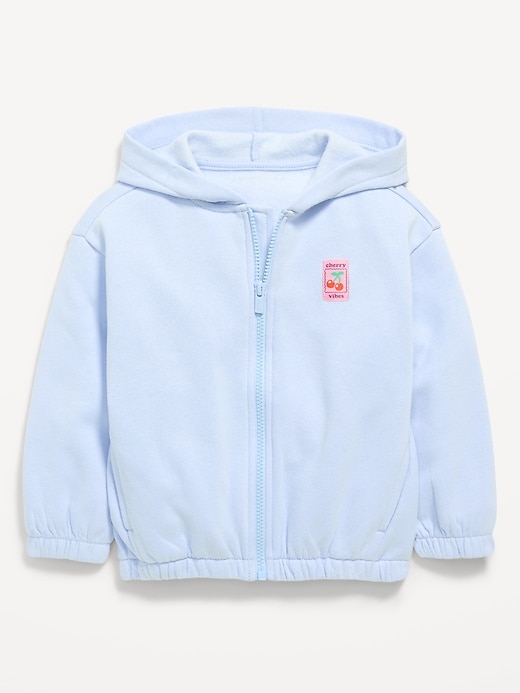 Image number 1 showing, Full-Zip Hoodie for Toddler Girls