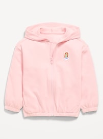 Image number 1 showing, Full-Zip Hoodie for Toddler Girls