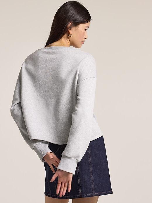 Image number 2 showing, Old Navy x Anna Sui Crew Neck Graphic Fleece Sweatshirt