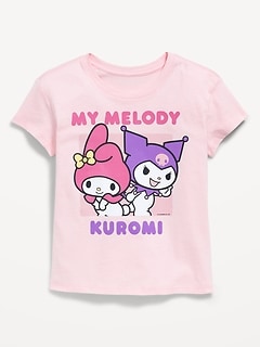 My Melody™ & Kuromi™ Graphic T-Shirt for Girls