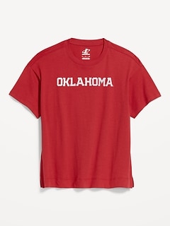 College Crew-Neck T-Shirt for Women