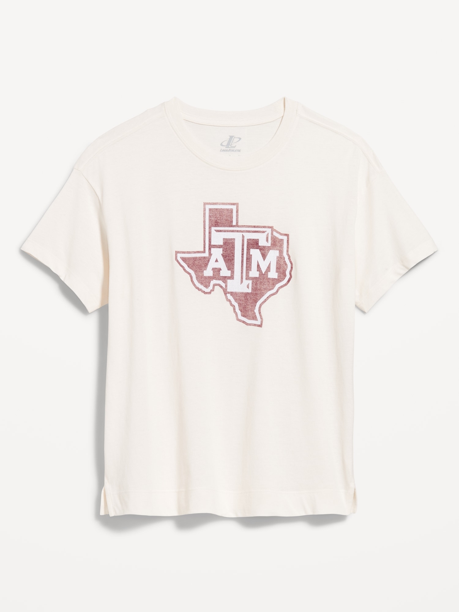 College Crew-Neck T-Shirt for Women