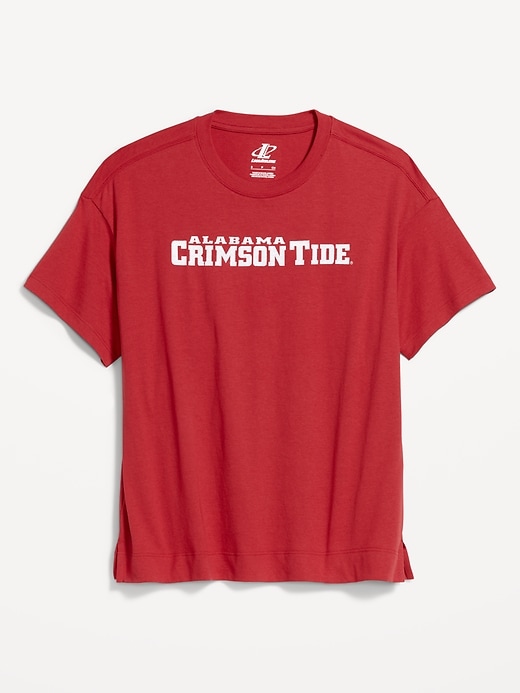 Image number 1 showing, College Crew-Neck T-Shirt for Women