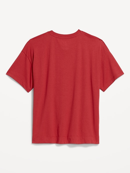 Image number 2 showing, College Crew-Neck T-Shirt for Women