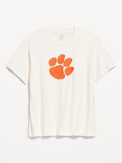 College Crew-Neck T-Shirt for Women