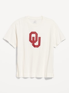 College Crew-Neck T-Shirt for Women