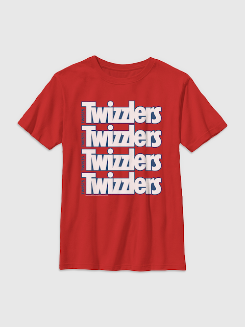 Twizzlers Twist Graphic T-Shirt for Kids - Red