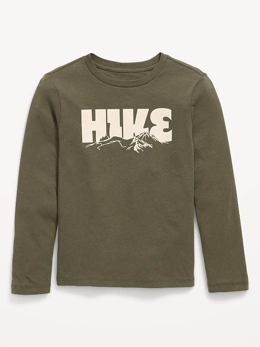 Image number 1 showing, Long-Sleeve Graphic T-Shirt for Boys