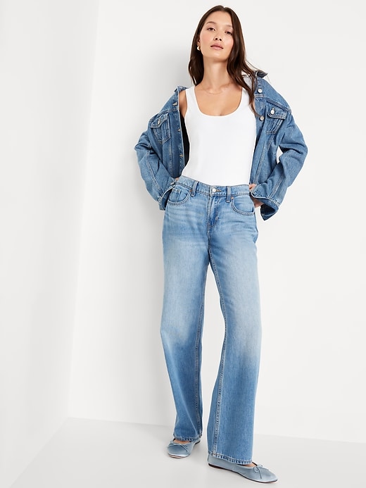 Double-Layer Scoop-Neck Bodysuit