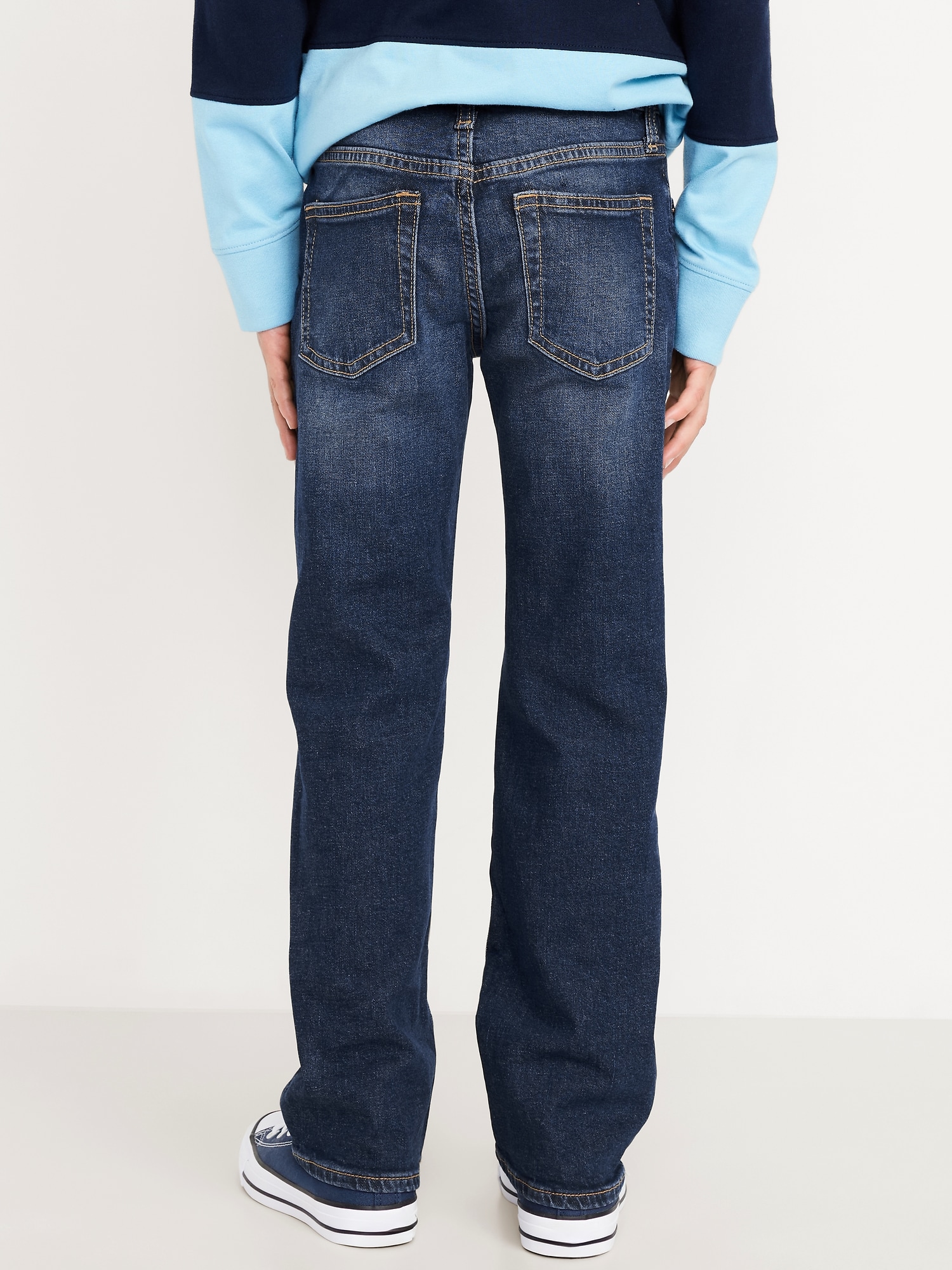 Straight-Leg Built-In Flex Jeans for Boys