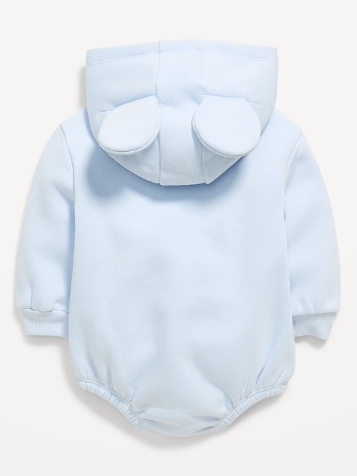 Image number 2 showing, Disney© Hooded Fleece One-Piece Romper for Baby