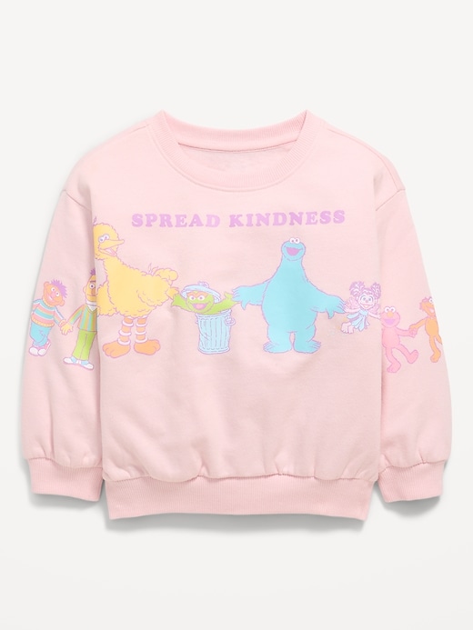 Image number 1 showing, Licensed Graphic Sweatshirt for Toddler Girls