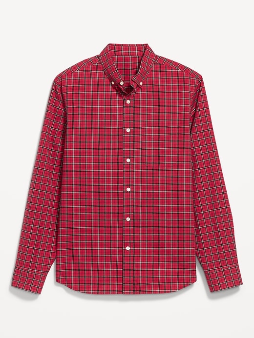 Image number 1 showing, Classic Fit Everyday Plaid Poplin Shirt