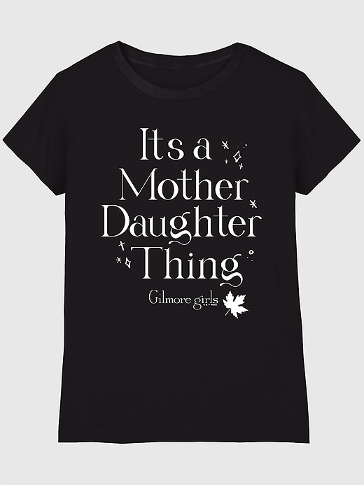 Image number 1 showing, Gilmore Girls Its a Mother Daughter Thing Graphic T-Shirt for Girls