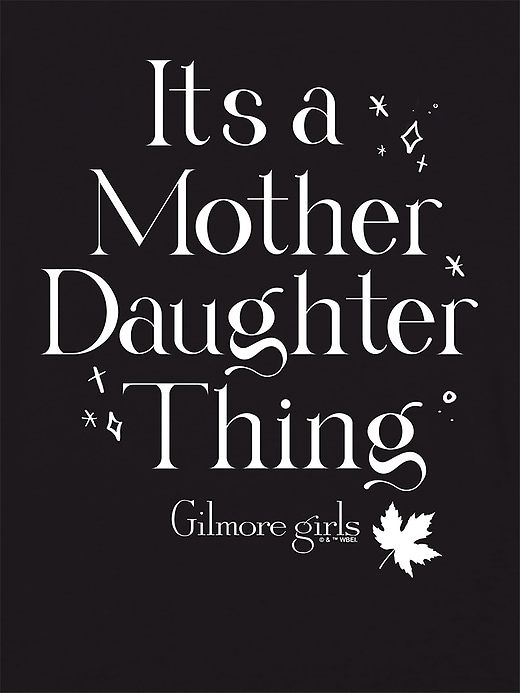 Image number 2 showing, Gilmore Girls Its a Mother Daughter Thing Graphic T-Shirt for Girls
