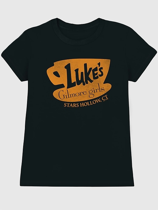 Image number 1 showing, Gilmore Girls Lukes Coffee Logo Graphic T-Shirt