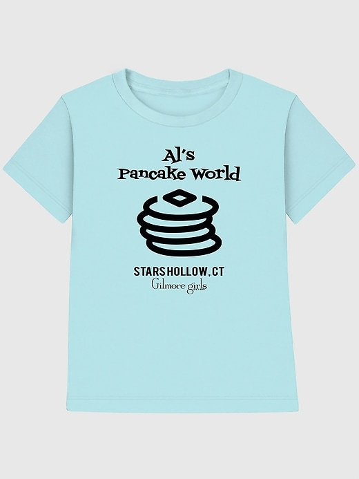 Image number 1 showing, Gilmore Girls Als Pancake World Graphic T-Shirt for Kids