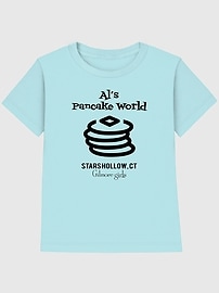 Image number 1 showing, Gilmore Girls Als Pancake World Graphic T-Shirt for Kids