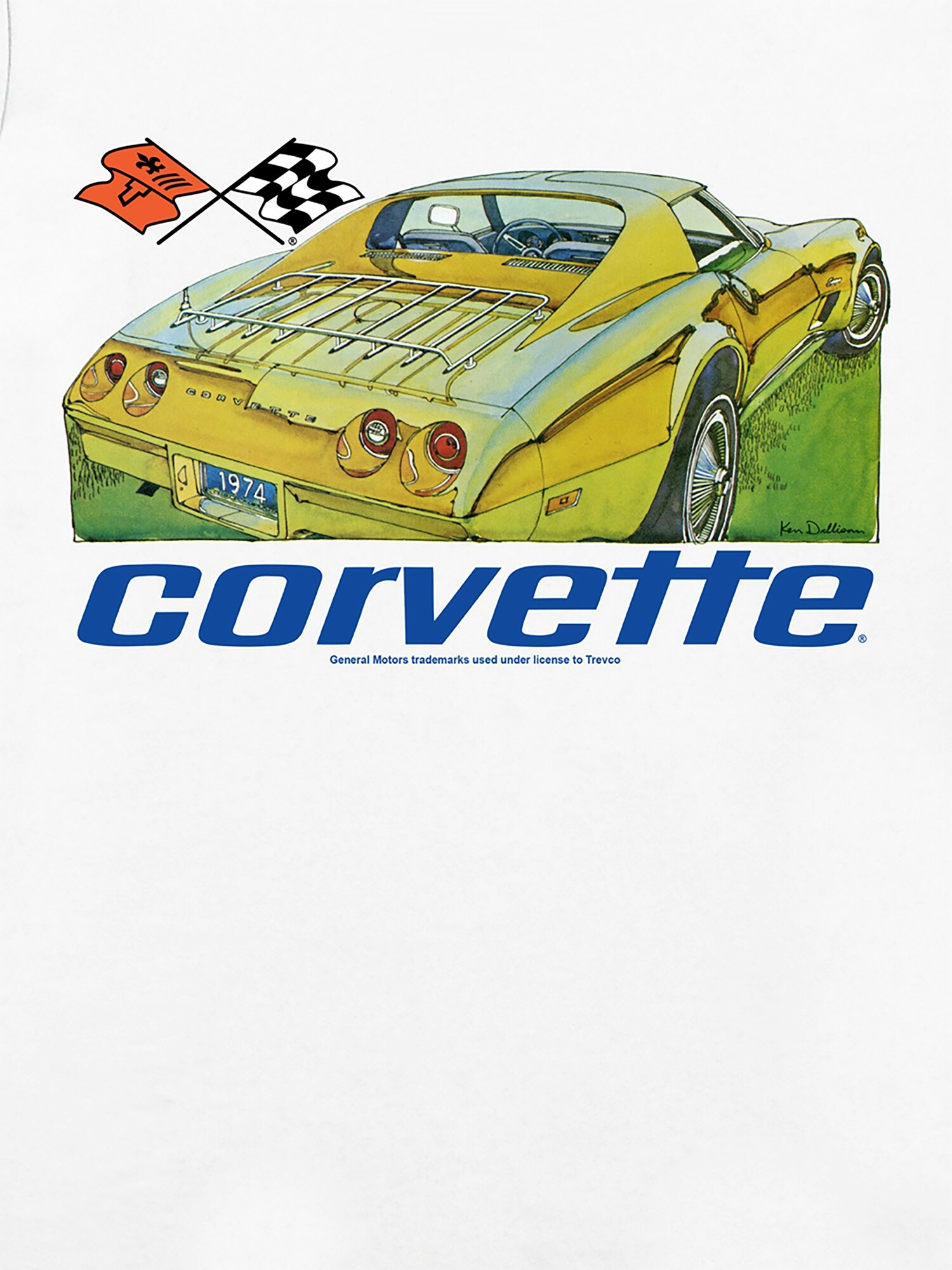 Женская футболка Old Navy Chevy Chevrolet 74 Graphic, цвет: Белый — фото 2