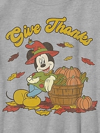 Image number 2 showing, Mickey Classic Thankful Graphic T-Shirt for Kids