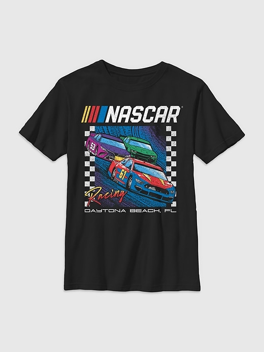 Image number 1 showing, Nascar Check Racers Graphic T-Shirt for Kids