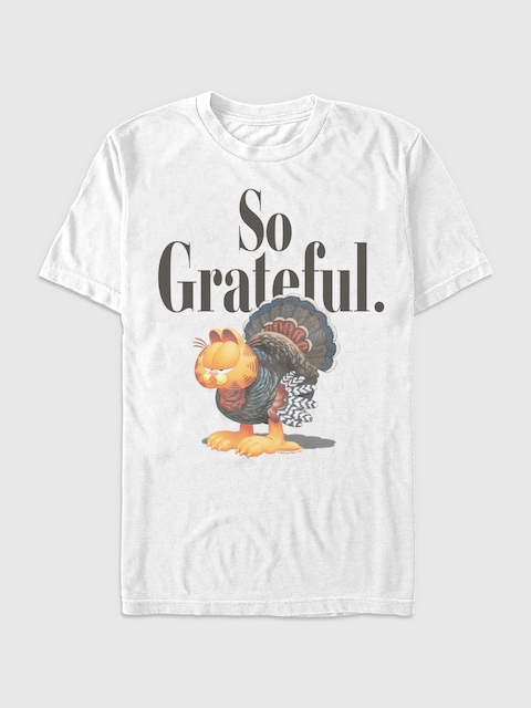 Garfield So Grateful Graphic T-Shirt