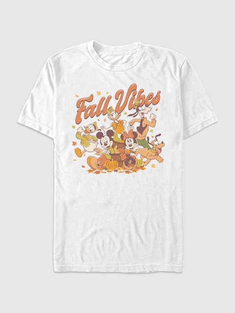 Mickey Fall Vibes Graphic T-Shirt