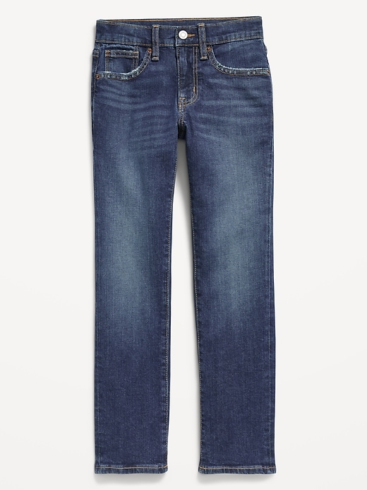 Image number 1 showing, Straight-Leg Built-In Flex Jeans for Boys