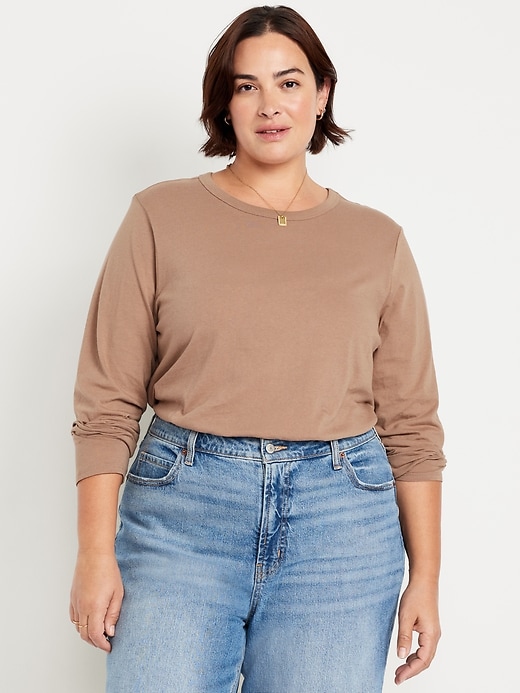 Image number 7 showing, EveryWear Long-Sleeve T-Shirt