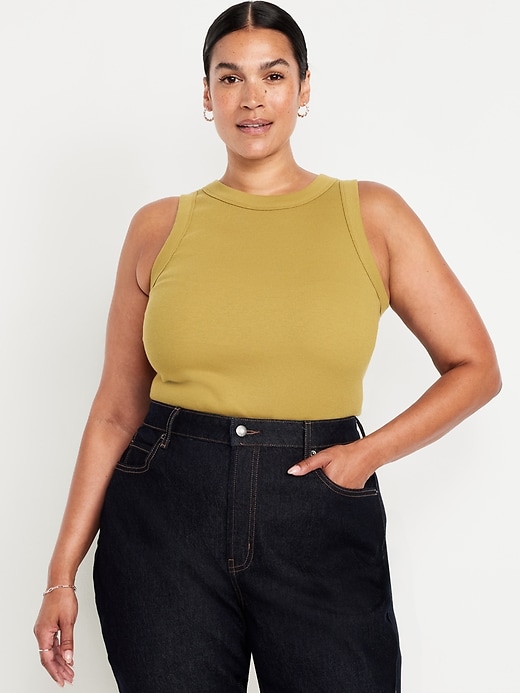 Image number 7 showing, Snug Crop Tank Top